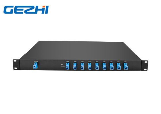 PC Pigtailed διπλό 1x8 οπτικό DWDM Mux λιμένων LC βελτίωσης