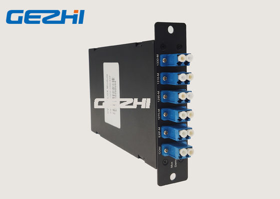 LC διπλός θραύστης ινών CWDM προσαρμοστών 1330nm 4+1CH UPC