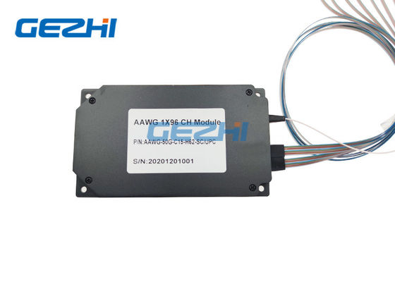 Ζώνη 96 Λ αθερμικός συνδετήρας AWG DWDM SC/PC καναλιών 50Ghz