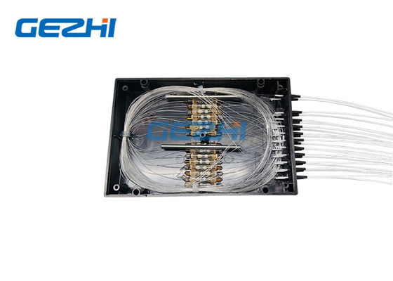 Διπλή ενότητα 0.8nm θραυστών ινών 1x8 παθητική DWDM με το λιμένα οργάνων ελέγχου 1%
