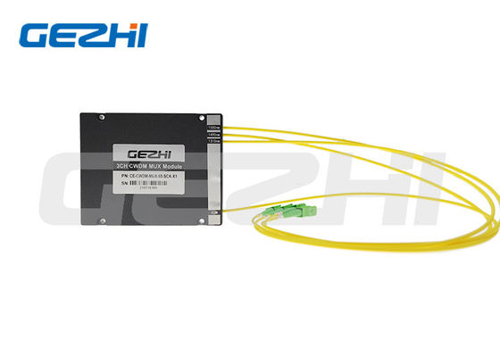 ITU ενότητας CWDM Mux Demux 1310/1490/1550nm 500mw GEZHI Photonics CEX