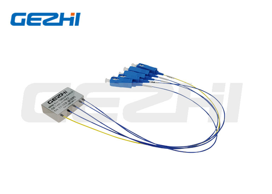 1x4 ο μηχανικός διακόπτης FSW 900um οπτικής ίνας προσθέτει την πτώση OM4 SMF